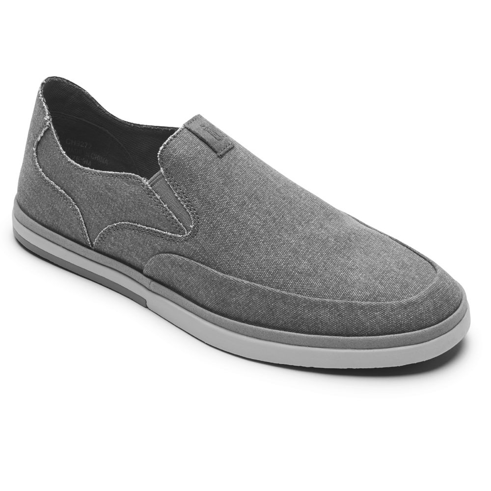 Rockport Mens Austyn - Slip-On Grey - VIJ936427